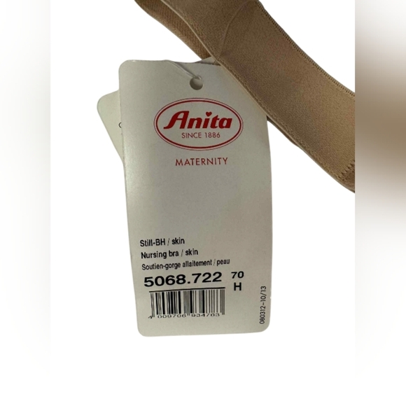 Anita NWT Maternity Nursing Bra Nude Size 32H - Picture 4 of 6